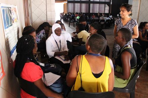 YYAS participants during a breakout session. Photo credit to Dagan Rossini.