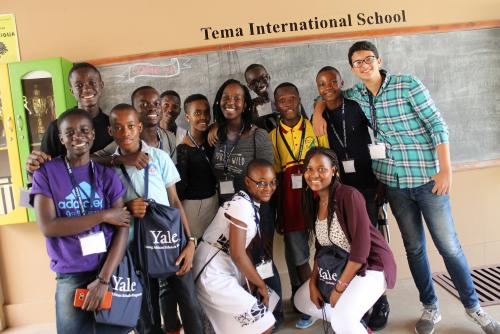 Yale Young African Scholars 2018 Program Participants in Ghana.