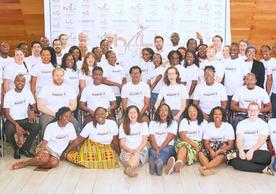 HALI Access Network members at the fourth annual Indaba in Ada, Greater Accra, Ghana.